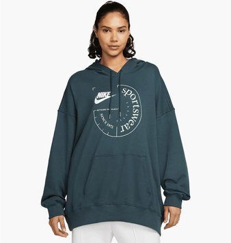 Кофта жіночі Nike W Nsw Ft Os Fleece Po Hoodie Spu (FN7695-328), M, WHS, 40% - 50%, 1-2 дні