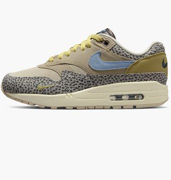 Кроссовки женские Nike Air Max 1 Safari Cobblestone (DV3027-001), 37.5, WHS, 10% - 20%, 1-2 дня
