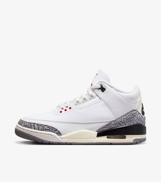 Кросівки чоловічі Jordan 3 'White Cement Re-Imagined' (DN3707-100), 46, WHS, 1-2 дні