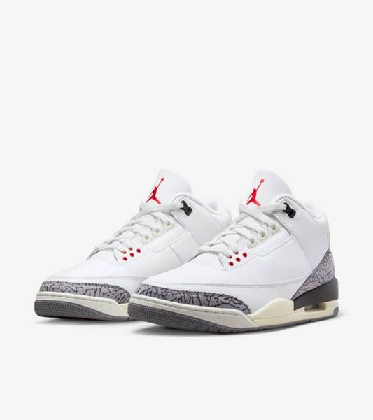 Кросівки чоловічі Jordan 3 'White Cement Re-Imagined' (DN3707-100), 46, WHS, 1-2 дні