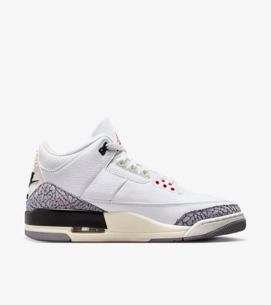 Кросівки чоловічі Jordan 3 'White Cement Re-Imagined' (DN3707-100), 46, WHS, 1-2 дні