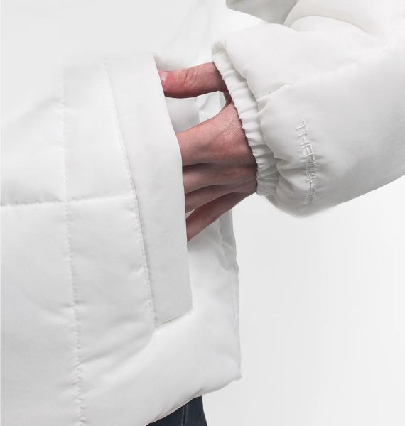 Куртка жіноча Nike Sportswear Classic Puffer Therma-Fit Loose Hooded Jacket (FB7672-100), M, WHS, > 50%, 1-2 дні