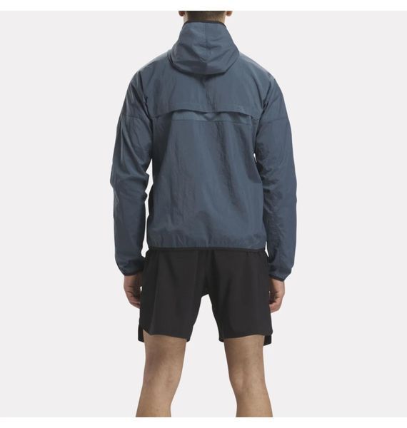 Кофта мужская Reebok Running Hooded Jacket Blue (100070807), L, WHS, 10% - 20%, 1-2 дня