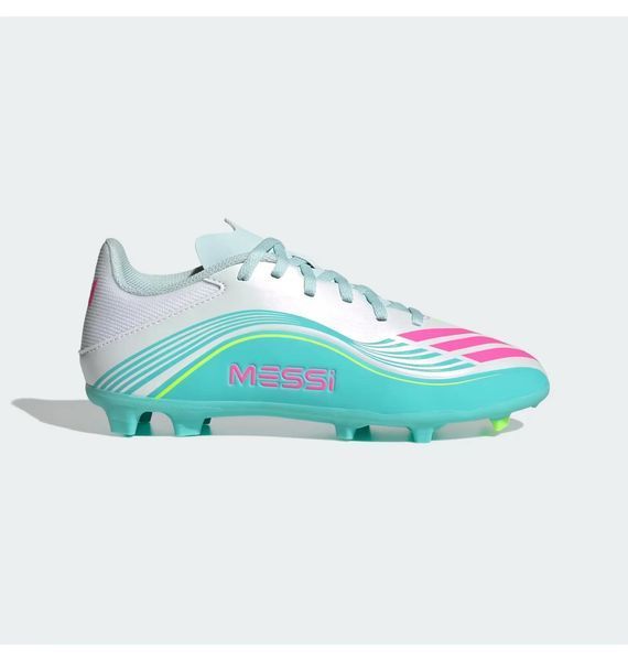 Бутсы детские Adidas F50 Messi League Fg/Mg Turquoise/White (JQ0942), 33, WHS, 1-2 дня