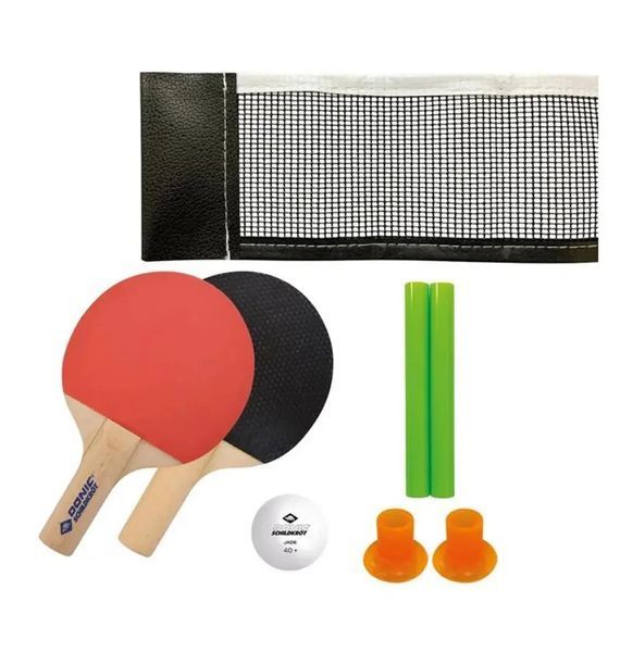 Набір для настільного тенісу Donic Mini Set Black/Red (DT1-788460), One Size, WHS, 10% - 20%, 1-2 дні