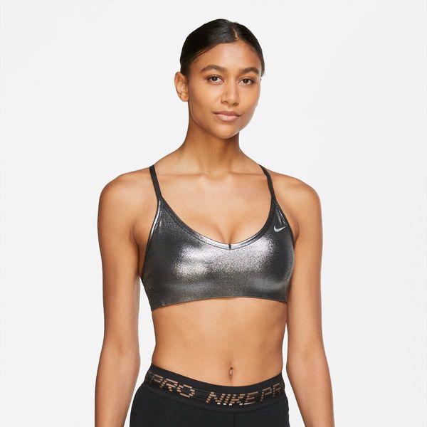 Спортивный топ женской Nike Indy Icnclsh Shimmer Bra (CT3783-010), S, WHS, 10% - 20%, 1-2 дня