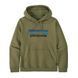 Фотографія Кофта чоловіча Patagonia P-6 Logo Uprisal Hoody Bugr (BUGR39622) 3 з 3 в Ideal Sport