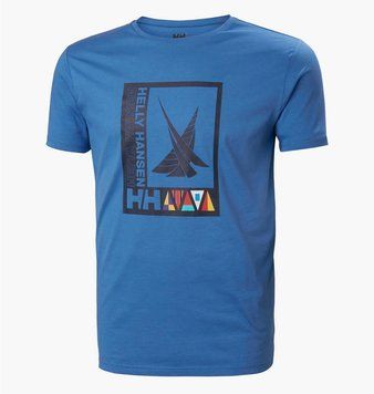 Футболка мужская Helly Hansen Shoreline T-Shirt 2.0 (34222-636), L, WHS, 30% - 40%, 1-2 дня