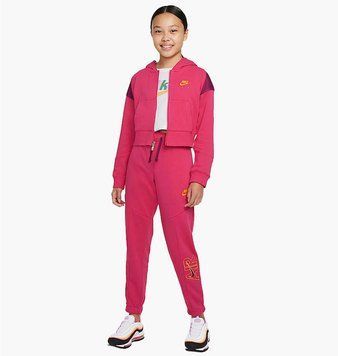 Спортивний костюм дитячий Nike Sportswear Air Pink (DM8336-666__DM8373-666), L, WHS, < 10%, 1-2 дні