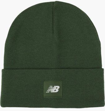 Шапка New Balance Cuffed Beanie Flying Logo Green (LAH13034DAE), One Size, WHS, 20% - 30%, 1-2 дня