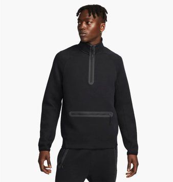 Кофта мужская Nike M Tech Fleece Hz Top (FB7998-010), S, WHS, 40% - 50%, 1-2 дня