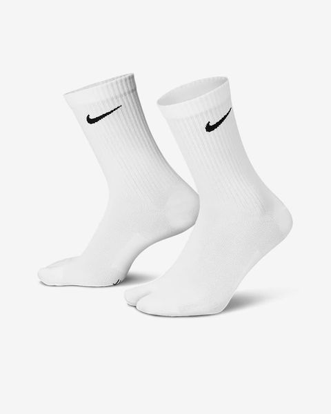 Шкарпетки Nike Everyday Plus Lightweight Crew Socks (DX1158-100), 38-42, WHS, 20% - 30%, 1-2 дні