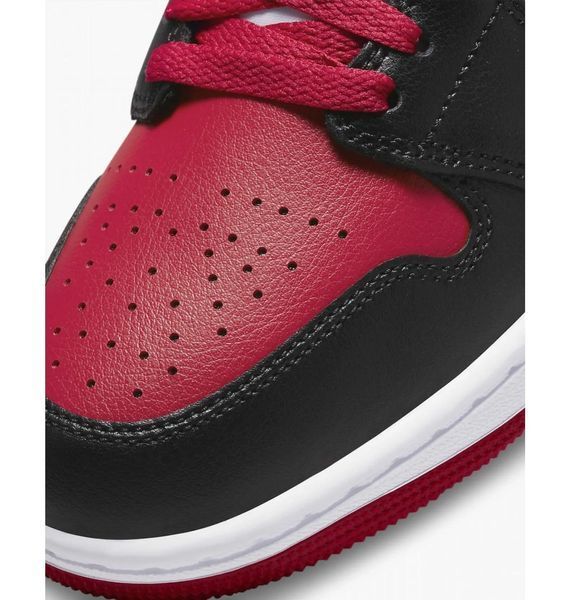 Кросівки жіночі Jordan 1 Mid Bred Toe (BQ6472-079), 38.5, OFC, > 50%, 1-2 дні
