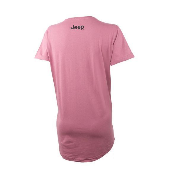 Футболка женская Jeep T-Shirt Oversize Star Striped Print Turn (O102613-P490), L, WHS, 20% - 30%, 1-2 дня