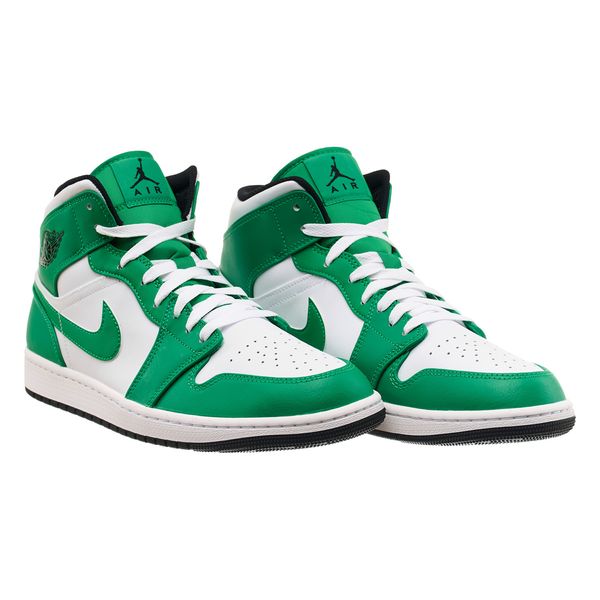 Кросівки чоловічі Jordan 1 Mid “Lucky Green” (DQ8426-301), 41, WHS, 1-2 дні