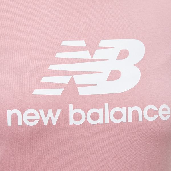 Футболка женская New Balance Essentials Stacked Logo (WT31546HAO), XS, WHS, 10% - 20%, 1-2 дня