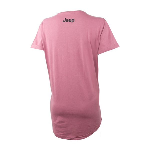 Футболка жіноча Jeep T-Shirt Oversize Star Striped Print Turn (O102613-P490), L, WHS, 1-2 дні