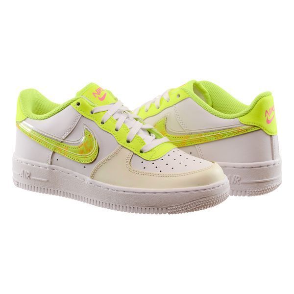 Кроссовки женские Nike Air Force 1 Lv8 (Gs) (DV1680-100), 37.5, OFC, > 50%, 1-2 дня