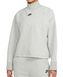 Фотографія Кофта жіночі Nike Sportswear Grey Hearther Tech Fleece Turtleneck Sweatshirt (DD5628-063) 1 з 5 в Ideal Sport