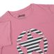 Фотографія Футболка жіноча Jeep T-Shirt Oversize Star Striped Print Turn (O102613-P490) 3 з 3 в Ideal Sport