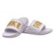 Фотография Тапочки женские Nike Wmns Offcourt Slide White Metallic Gold (BQ4632-106) 5 из 5 в Ideal Sport