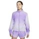 Фотографія Вітровка жіноча Nike Dri-Fit Swoosh Run Printed Jacket Women (DX1039-567) 1 з 6 в Ideal Sport