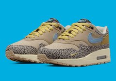 Кросівки жіночі Nike Air Max 1 Safari Cobblestone (DV3027-001), 36, WHS, 1-2 дні