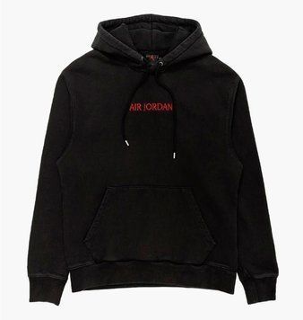 Кофта мужская Jordan Wordmark Fleece Hoodie (DV6463-010), S, WHS, < 10%, 1-2 дня
