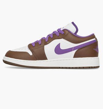 Кросівки жіночі Jordan 1 Low Purple Mocha (553560-215), 36.5, WHS, < 10%, 1-2 дні