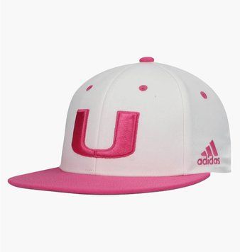 Кепка Adidas Fitted Wool White/Pink (GS4745), 6 3/4, WHS, 1-2 дні