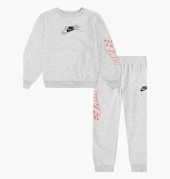 Спортивный костюм детской Nike On The Move Crew Set Grey (86M727-X58), 3, WHS, < 10%, 1-2 дня