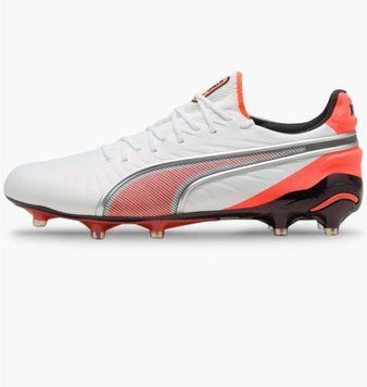 Бутсы мужские Puma King Ultimate White/Orange (108821-01), 43, WHS, 10% - 20%, 1-2 дня