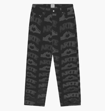 Брюки чоловічі Arte Arte Heart Print Pants Laser (SS25-006P.1), 30, WHS, < 10%, 1-2 дні