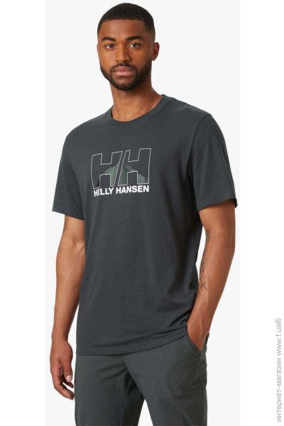 Футболка чоловіча Helly Hansen Nord Graphic T-Shirt (62978-981), L, WHS, 20% - 30%, 1-2 дні
