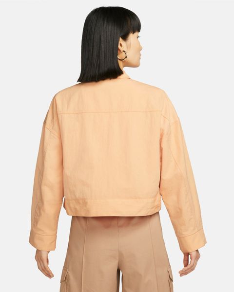 Вітровка жіноча Nike Sportswear Essential Women's Woven Jacket Orange (DM6243-851), S, WHS, 10% - 20%, 1-2 дні