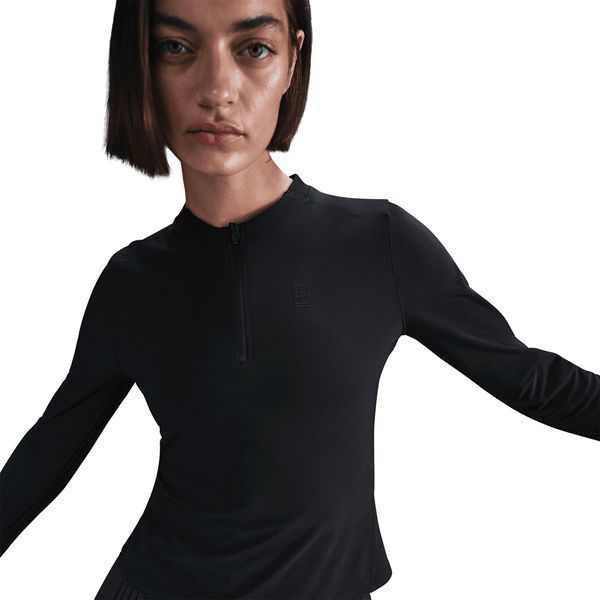 Кофта женские Nike Court Advantage Shirt (FZ6737-010), M, WHS, 20% - 30%, 1-2 дня
