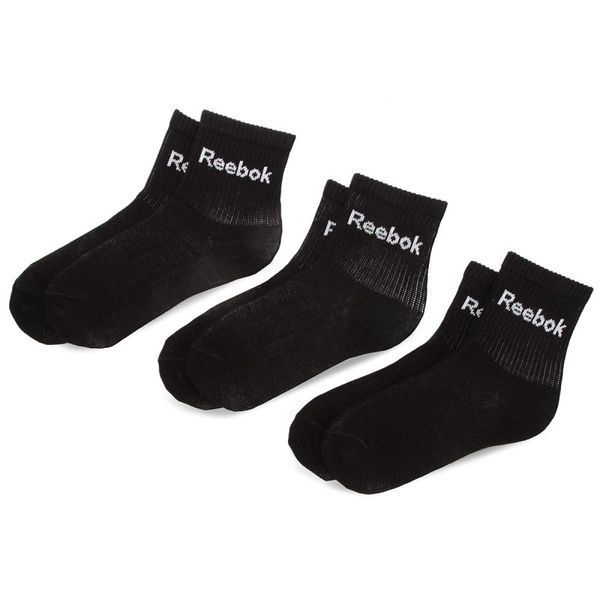 Носки Reebok 3 Pack Crew Socks In Black (AB5280), 35-38, WHS, < 10%, 1-2 дня