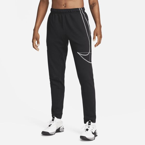 Брюки мужские Nike Dri-Fit Mens Fleece Tapered (DQ6614-010), 2XL, WHS, 1-2 дня