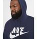Фотографія Кофта чоловіча Nike Nsw Club Hoodie Po Bb Gx (BV2973-410) 2 з 11 в Ideal Sport