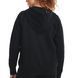 Фотографія Кофта жіночі Under Armour Sweatshirt Ua Rival Fleece Fz Hoodie-Blk Black (1379497-001) 3 з 6 в Ideal Sport