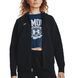 Фотографія Кофта жіночі Under Armour Sweatshirt Ua Rival Fleece Fz Hoodie-Blk Black (1379497-001) 2 з 6 в Ideal Sport