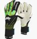 Фотографія Футбольні рукавиці дитячі 4Keepers Black/Green (NEO-VOLT-RF2G) 1 з 3 в Ideal Sport
