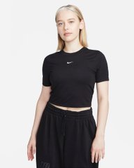 Футболка жіноча Nike Sportswear Essential Slim-Fit Crop T-Shirt (FB2873-010), M, WHS, 30% - 40%, 1-2 дні