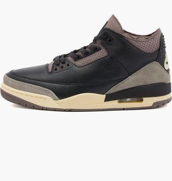Кроссовки женские Jordan X A Ma Maniere 3 Retro Og Sp Sneaker Black/Brown (FZ4811-001), 38.5, WHS, 1-2 дня