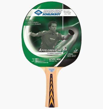 Теннисная ракетка Donic Appelgren Level 400 New (703005), One Size, WHS, 1-2 дня
