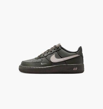 Кросівки дитячі Nike Air Force 1 Tech Essential Grade School Black (IM7662-001), 35.5, WHS, 1-2 дні