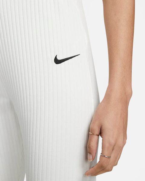 Брюки женские Nike Sportswear High-Waisted Ribbed Jersey Pants (DV7868-133), XS, WHS, 40% - 50%, 1-2 дня