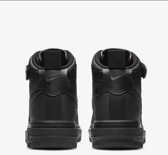 Черевики чоловічі Nike Air Force 1 Boot Black Anthracite (DA0418-001), 42.5, WHS, 1-2 дні