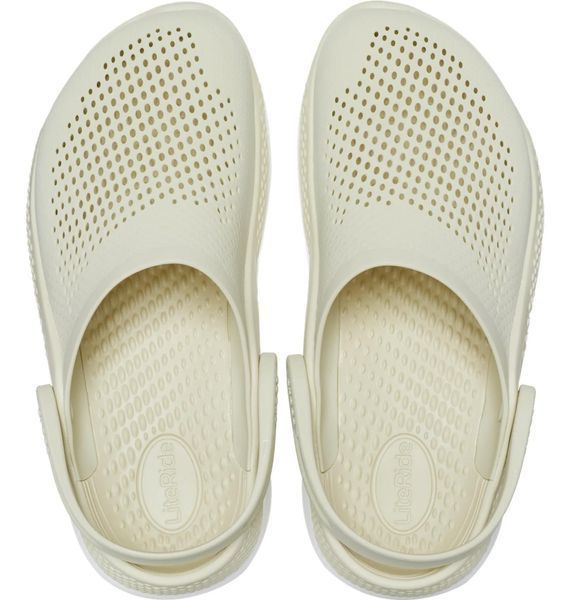 Тапочки унісекс Crocs Literide&trade; 360 Clog Beige (206708-2Y2), 37-38, WHS, 1-2 дні