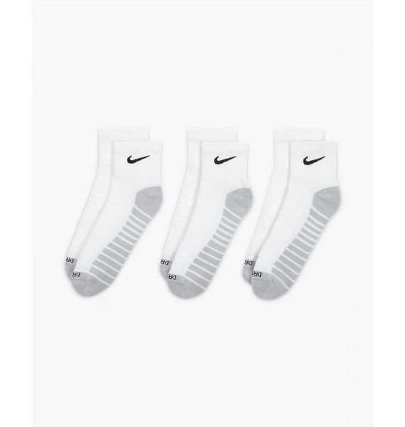 Носки Nike U Nk Evry Max Cush Ankle 3Pr (SX5549-100), 34-38, WHS, 40% - 50%, 1-2 дня